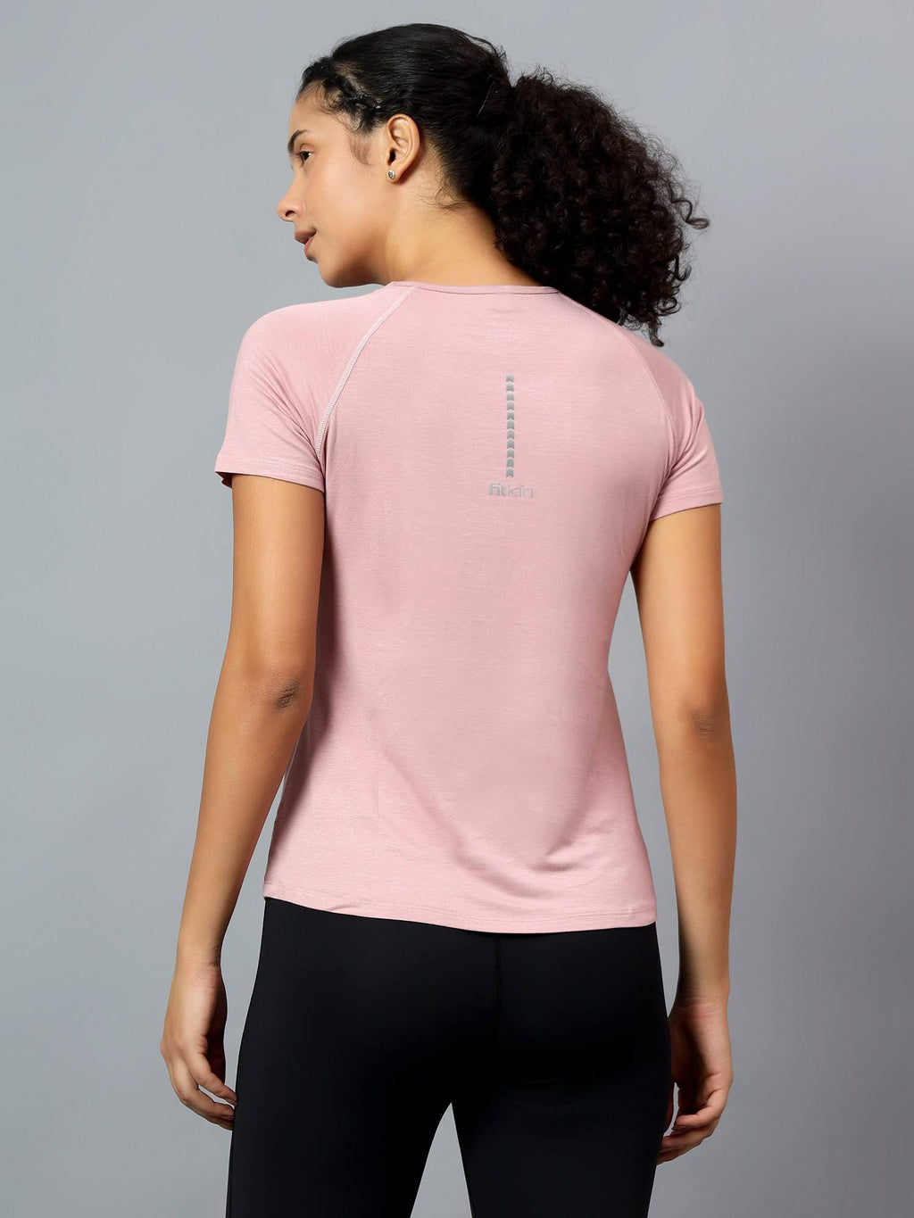 Womens Grey Ecofriendly Super Soft Active T-Shirt | TT89 - view 25