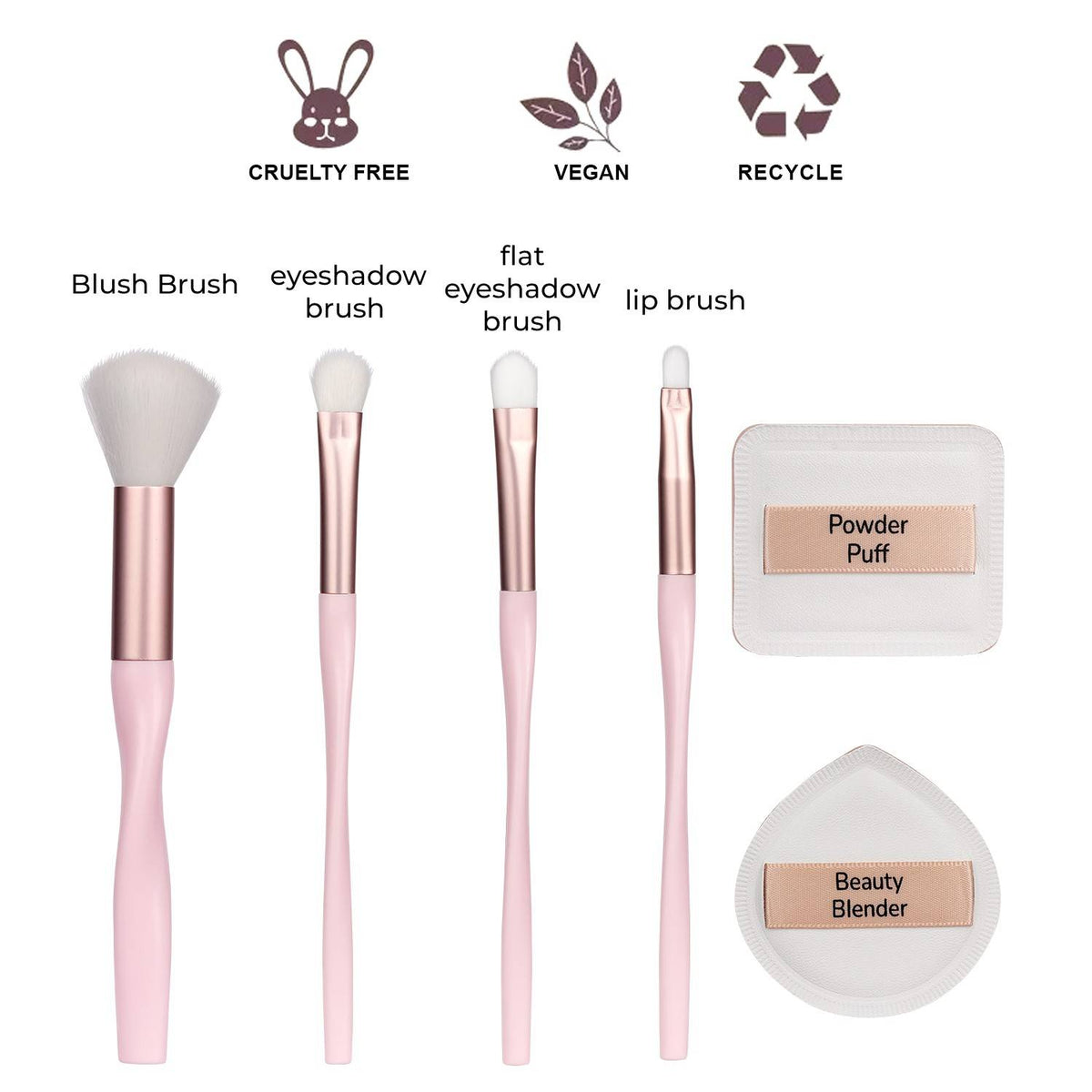 Flex N Blend Makeup Brush Set | T32 - view 3