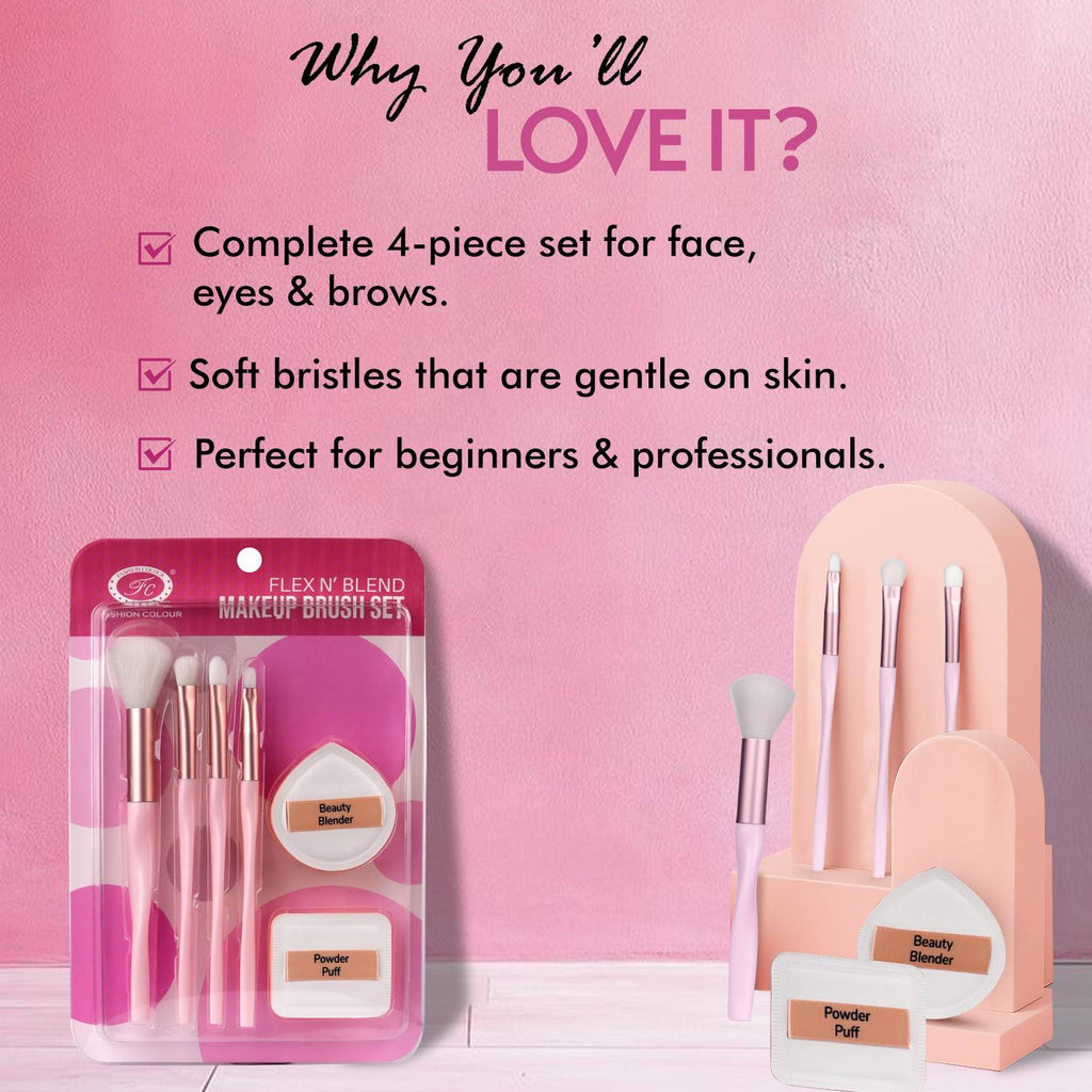 Flex N Blend Makeup Brush Set | T32 - view 4