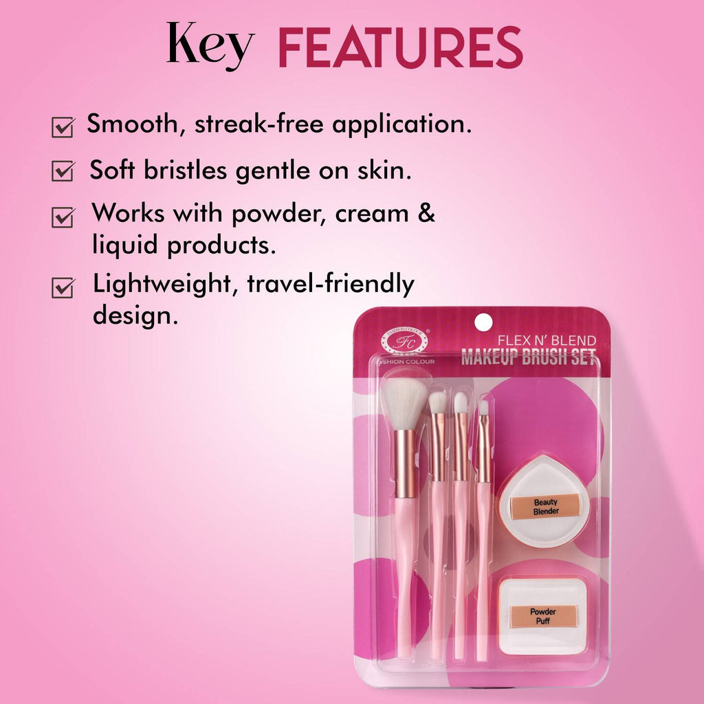 Flex N Blend Makeup Brush Set | T32 - view 5