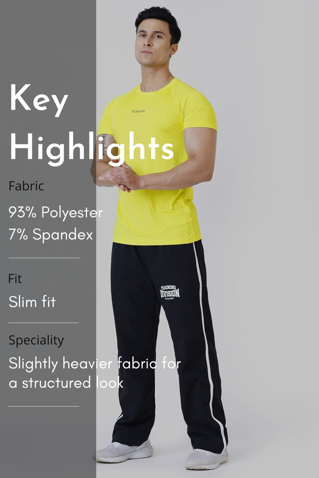 Dash T-shirt Yellow