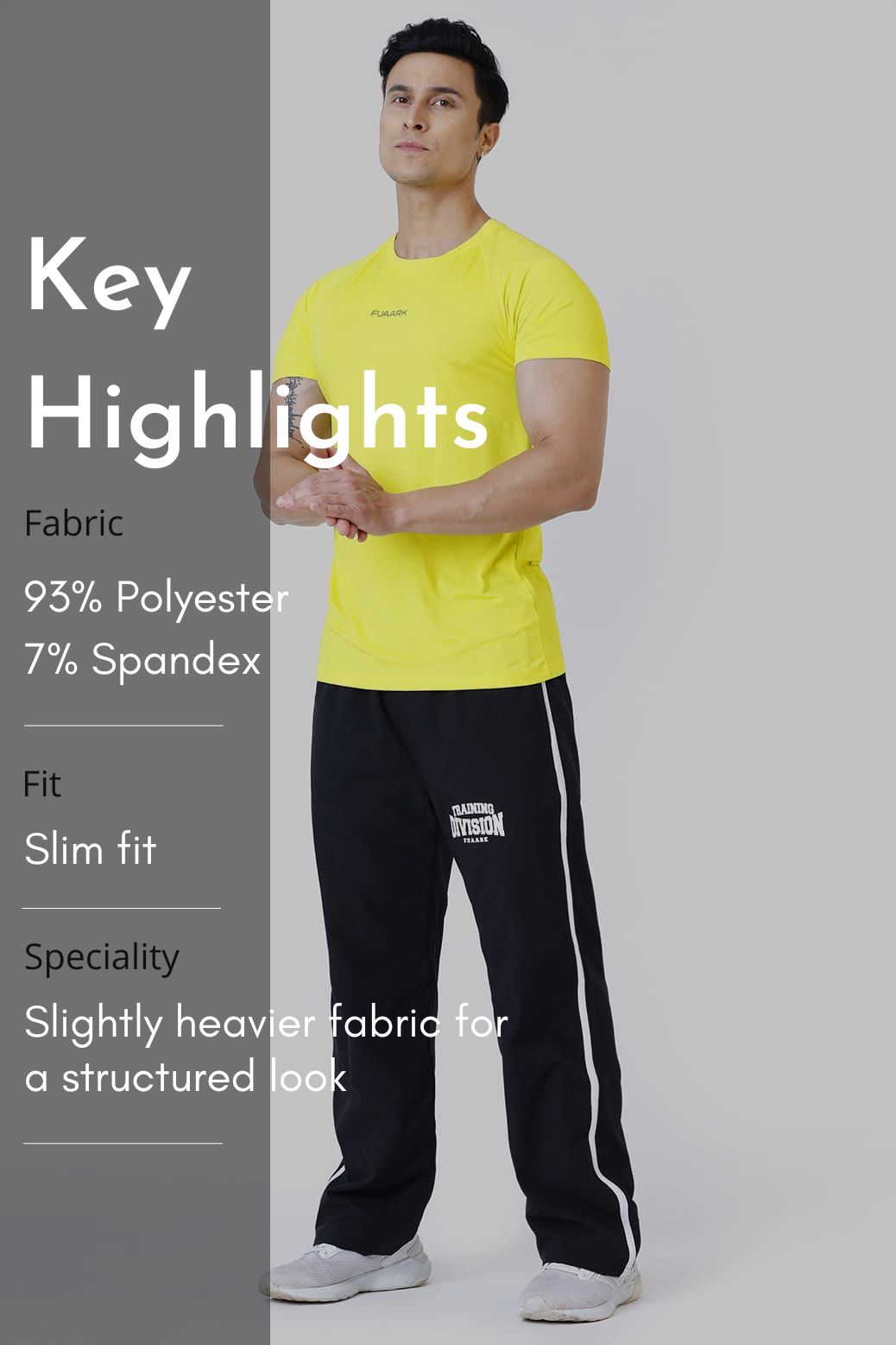 Dash T-shirt Yellow