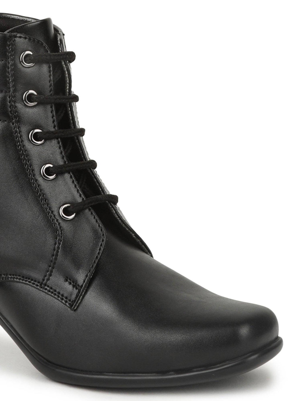 Brown Color Solid Boots | BT61 - view 9