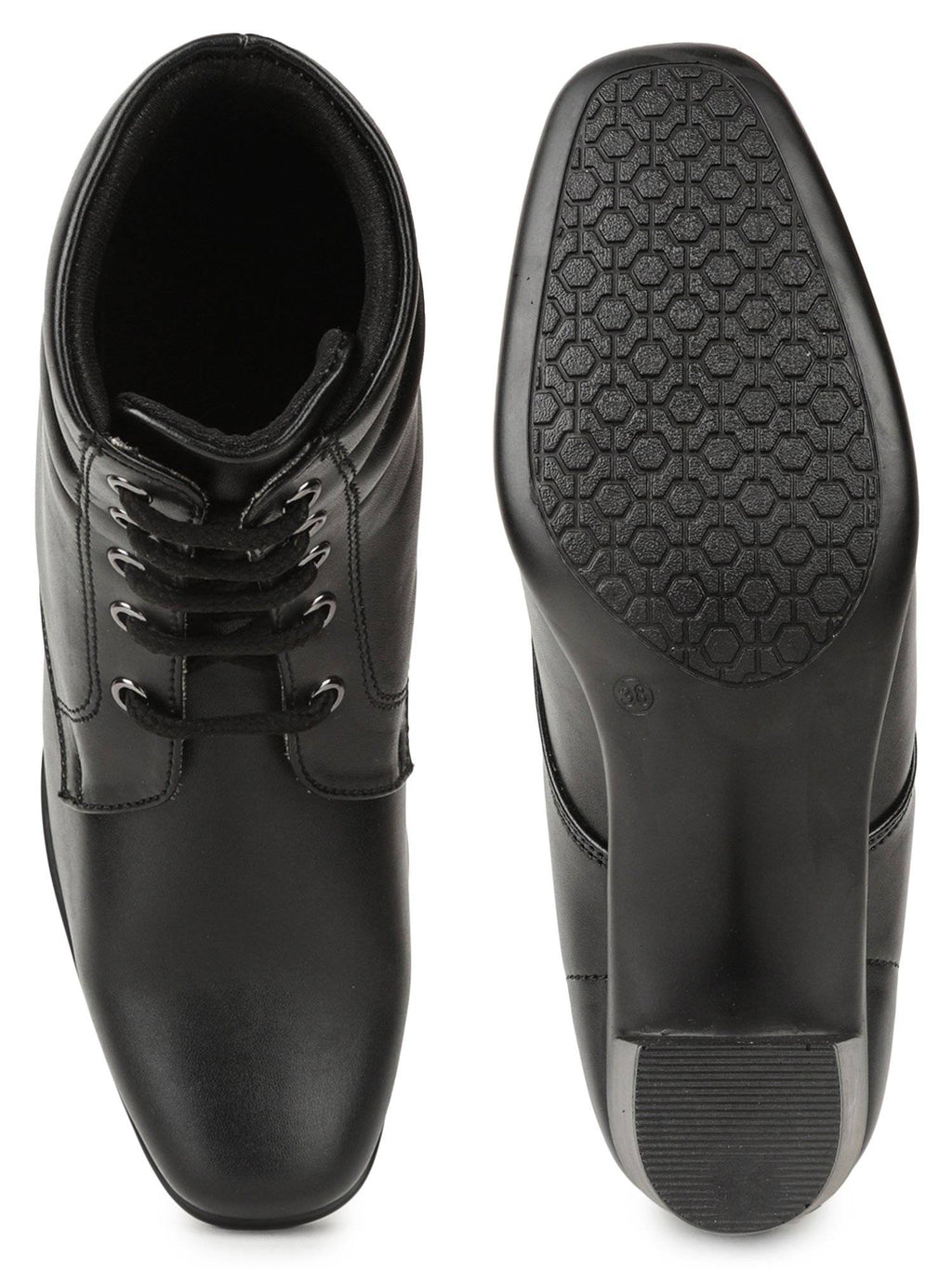 Brown Color Solid Boots | BT61 - view 13