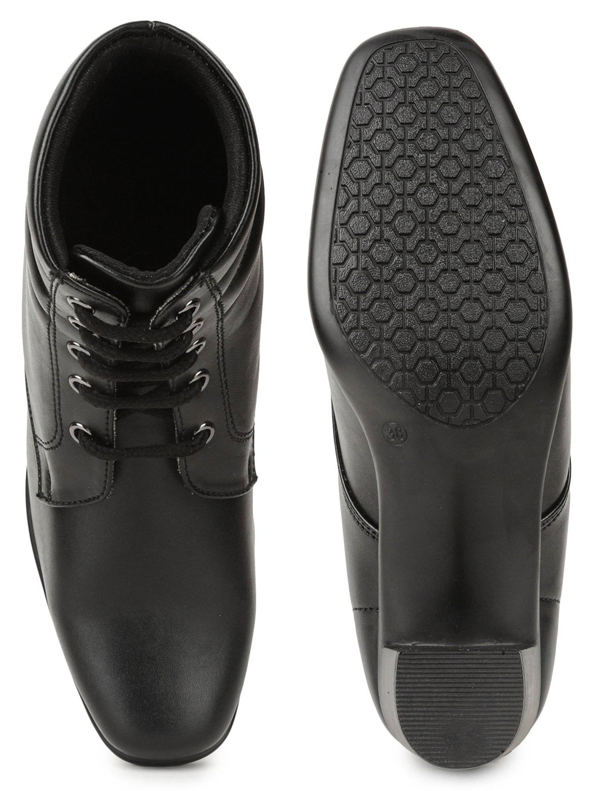 Brown Color Solid Boots | BT61 - view 13