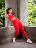 She's Got It Red Leggings | L90 - view 1