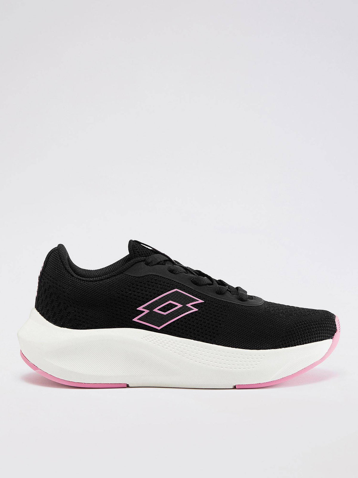 Xwift Knit Black Running Shoes for Women | SH9 - view 2
