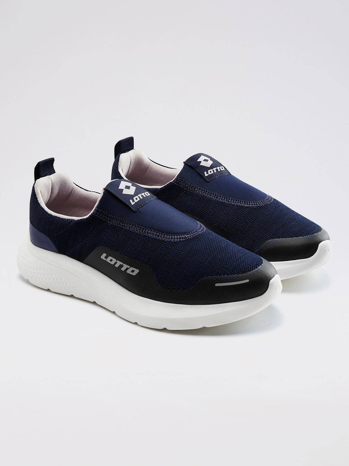 Flowalk Navy Blue Slip-on Walking Shoes for Women | SH9 - view 5