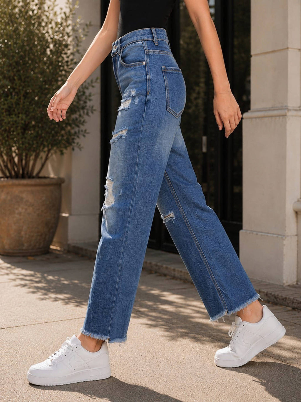 Blue Rugged Jeans | ST23 - view 3