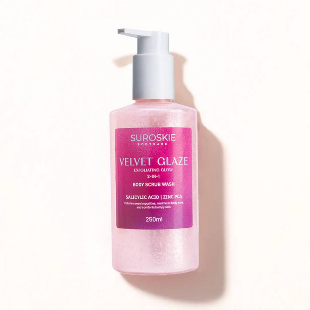 Velvet Glaze 2 in 1 Body Scrub Wash for Glowing Skin | H02 - view 1