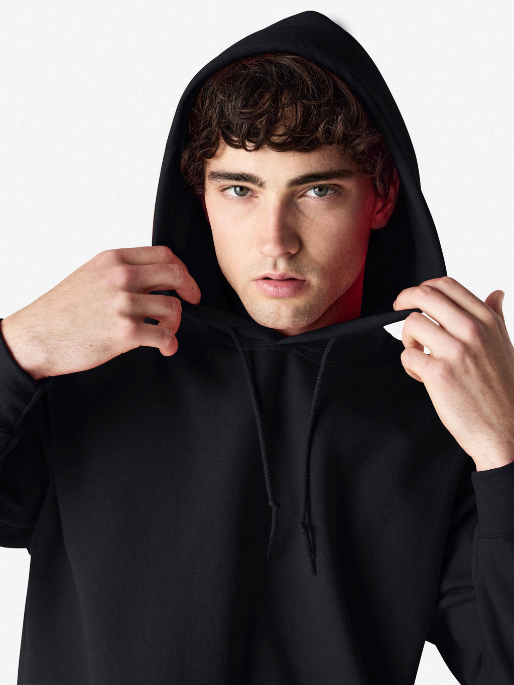 Heavy Blend Hooded Hoodie Black | SS90 - view 5