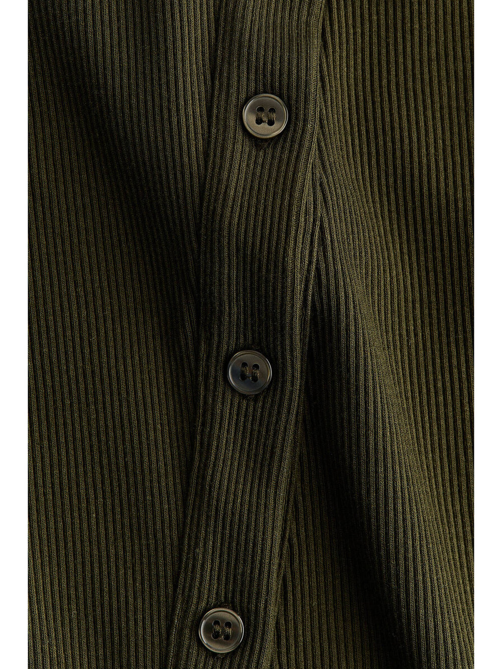 Women Green Button-Front Cotton Vest Top | TT98 - view 5