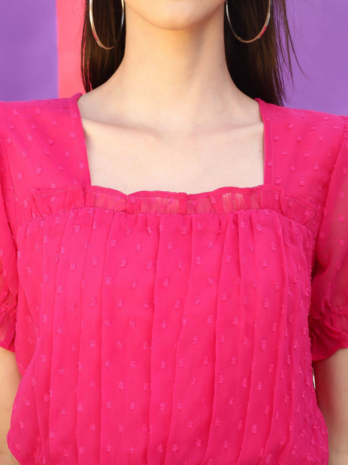 Short Sleeves Crop Top | CT61 - view 4