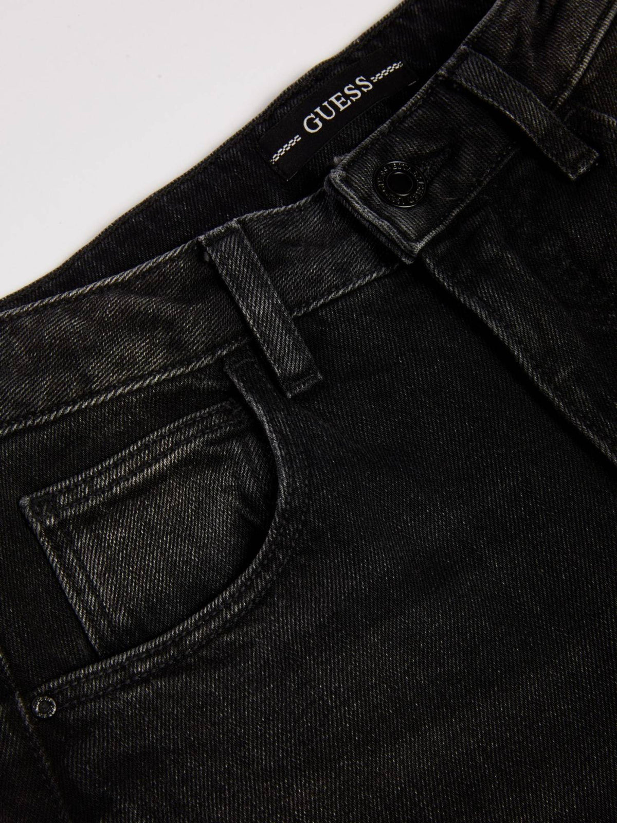 Authentic Black Solid High Rise Jeans | RF89 - view 3