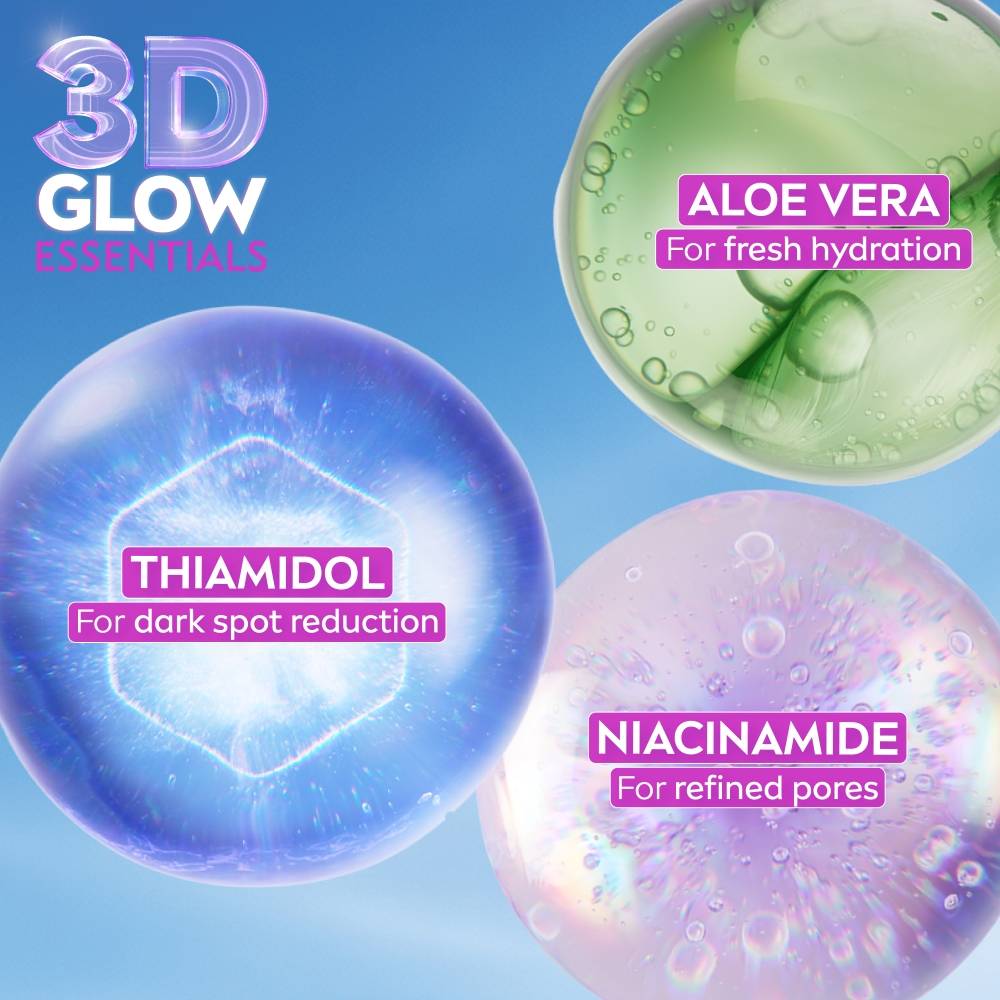Luminous Even Glow Brightening Face Serum with Niacinamide, Thiamidol 60X Vitamin C, Aloevera | Z8 - view 3