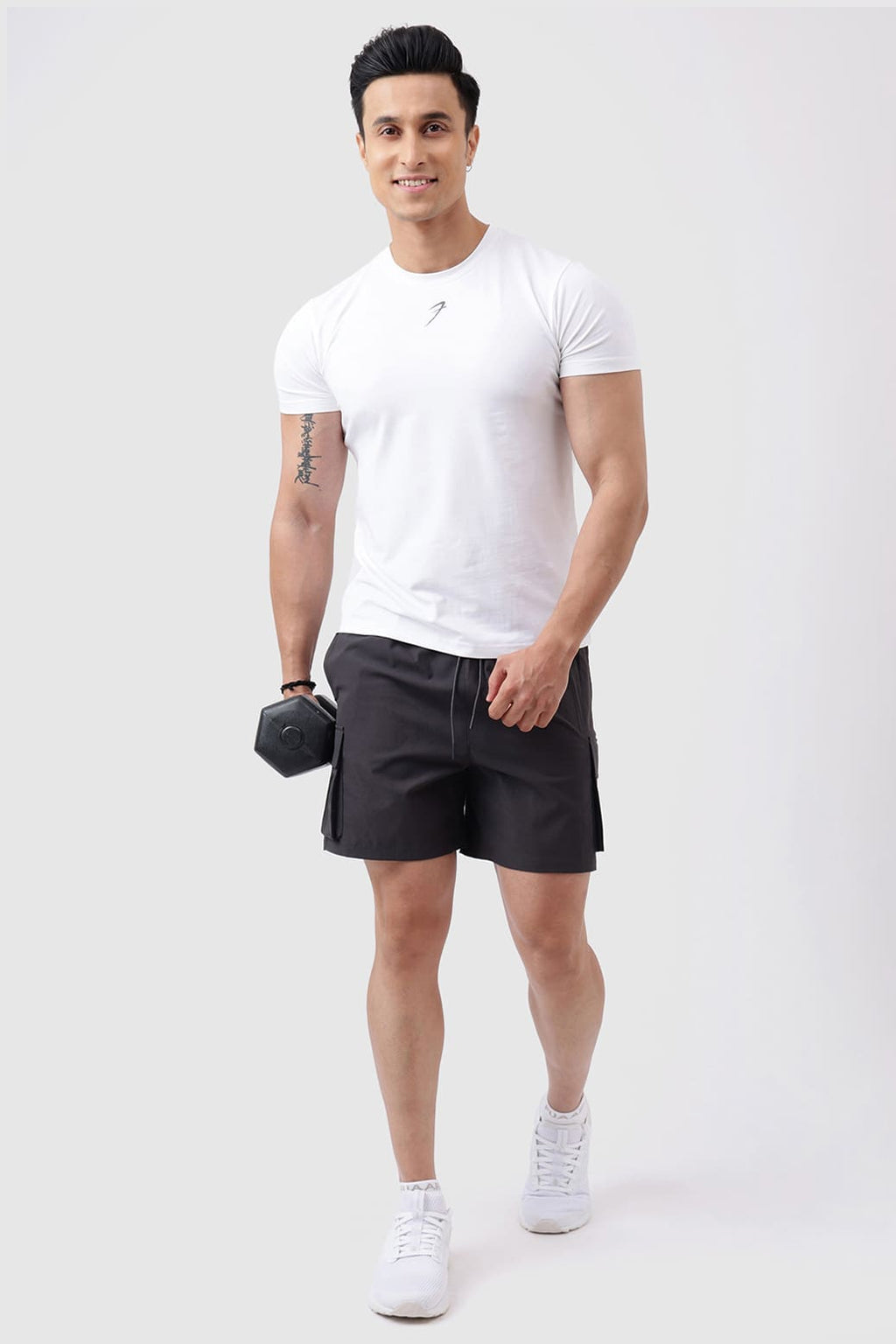 Delta Cargo Shorts Grey