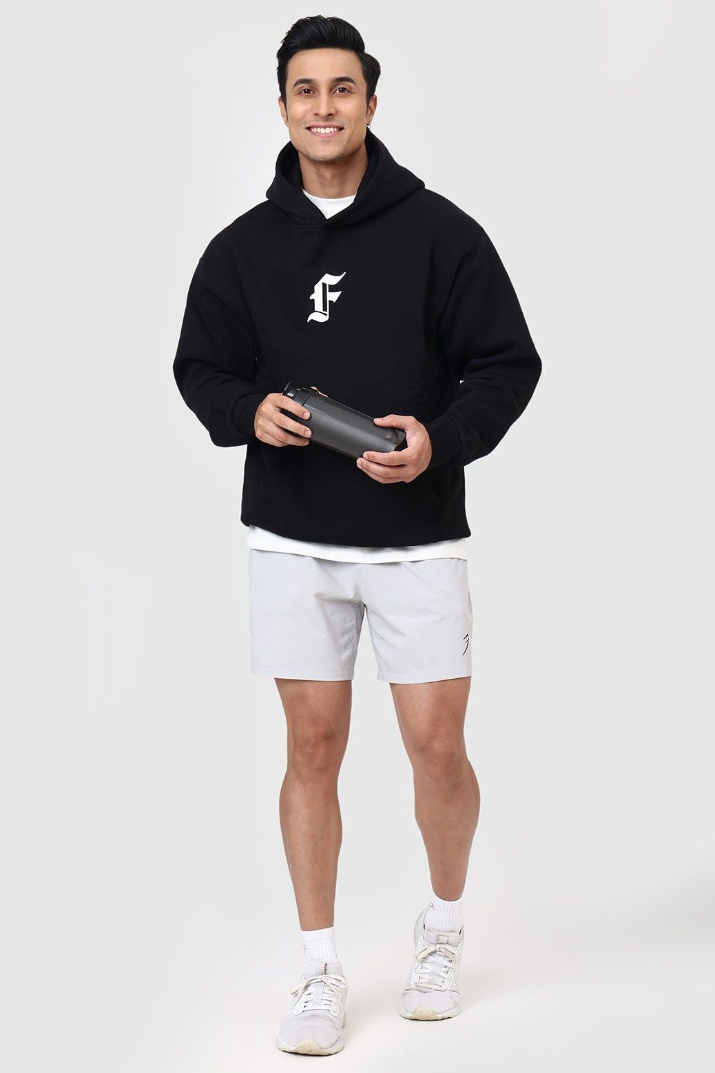 Rage Oversized Hoodie Black