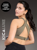 Luxe Crostini Full Coverage And High-Impact Sports Bra For Gym | sb09 - view 1