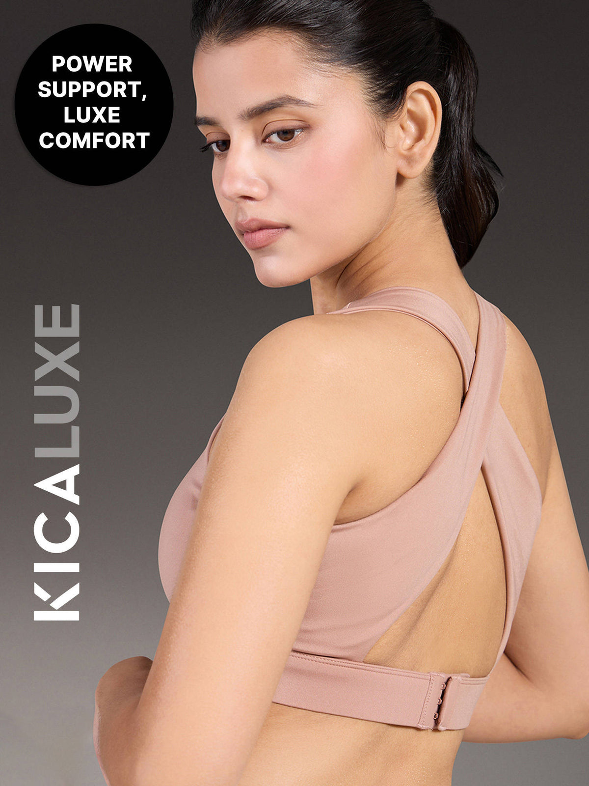 Luxe Crostini Full Coverage And High-Impact Sports Bra For Gym | sb09 - view 27
