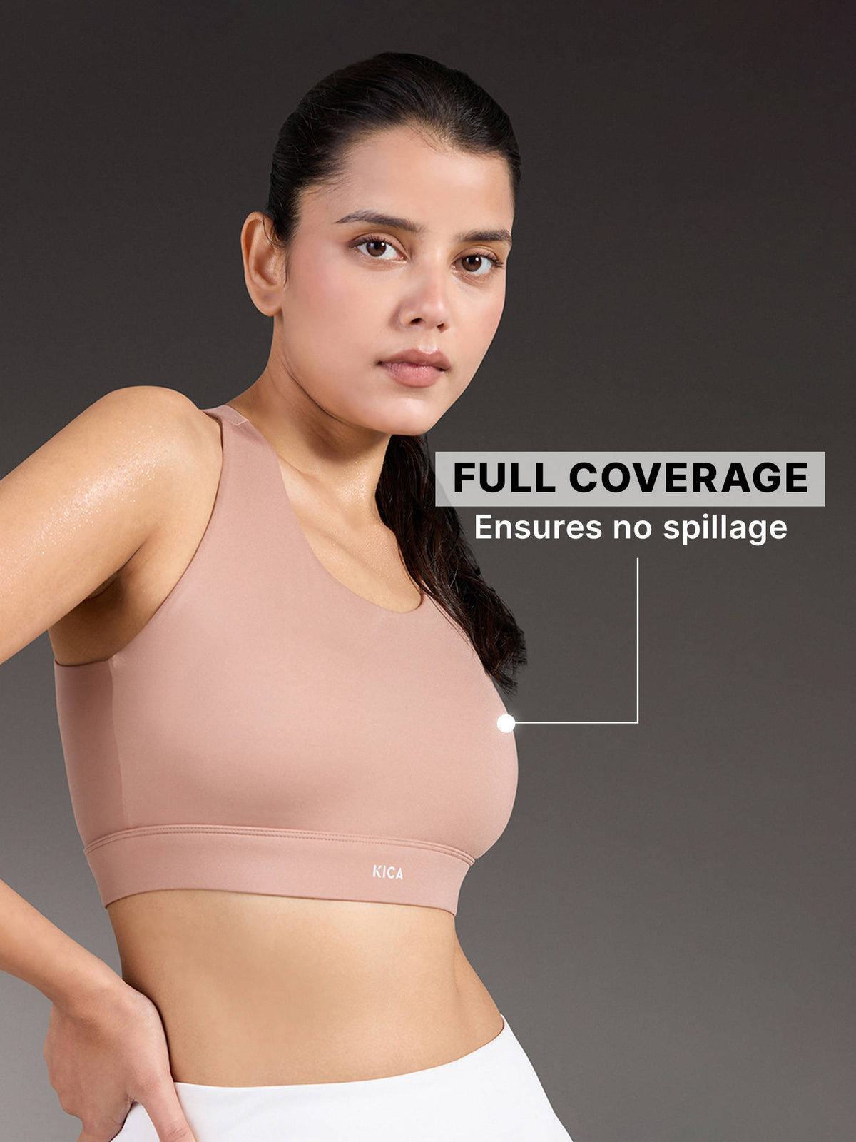 Luxe Crostini Full Coverage And High-Impact Sports Bra For Gym | sb09 - view 28