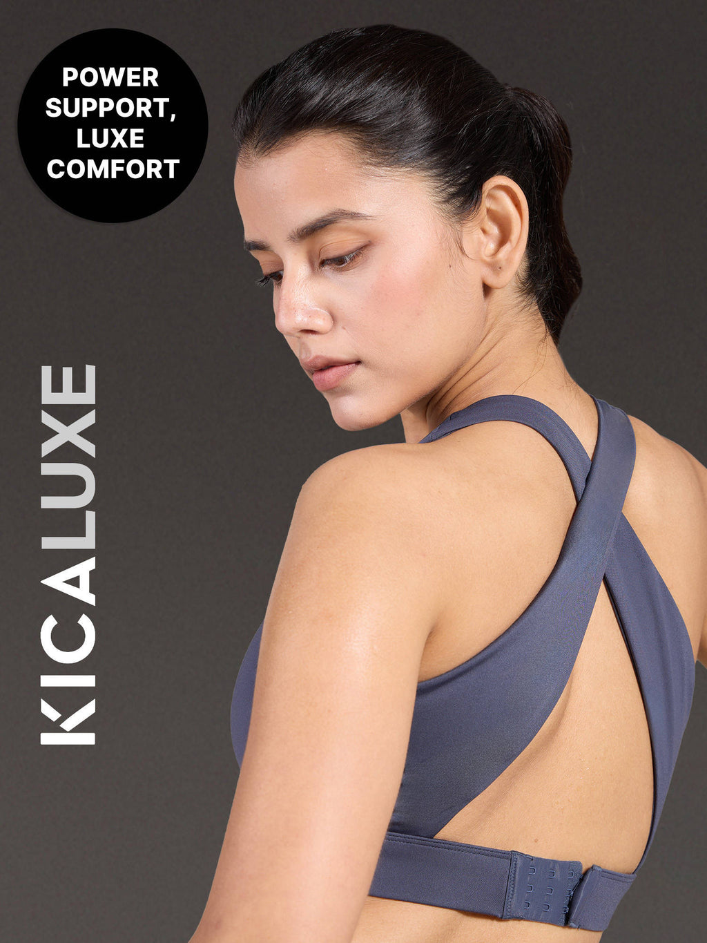Luxe Crostini Full Coverage And High-Impact Sports Bra For Gym | sb09 - view 17