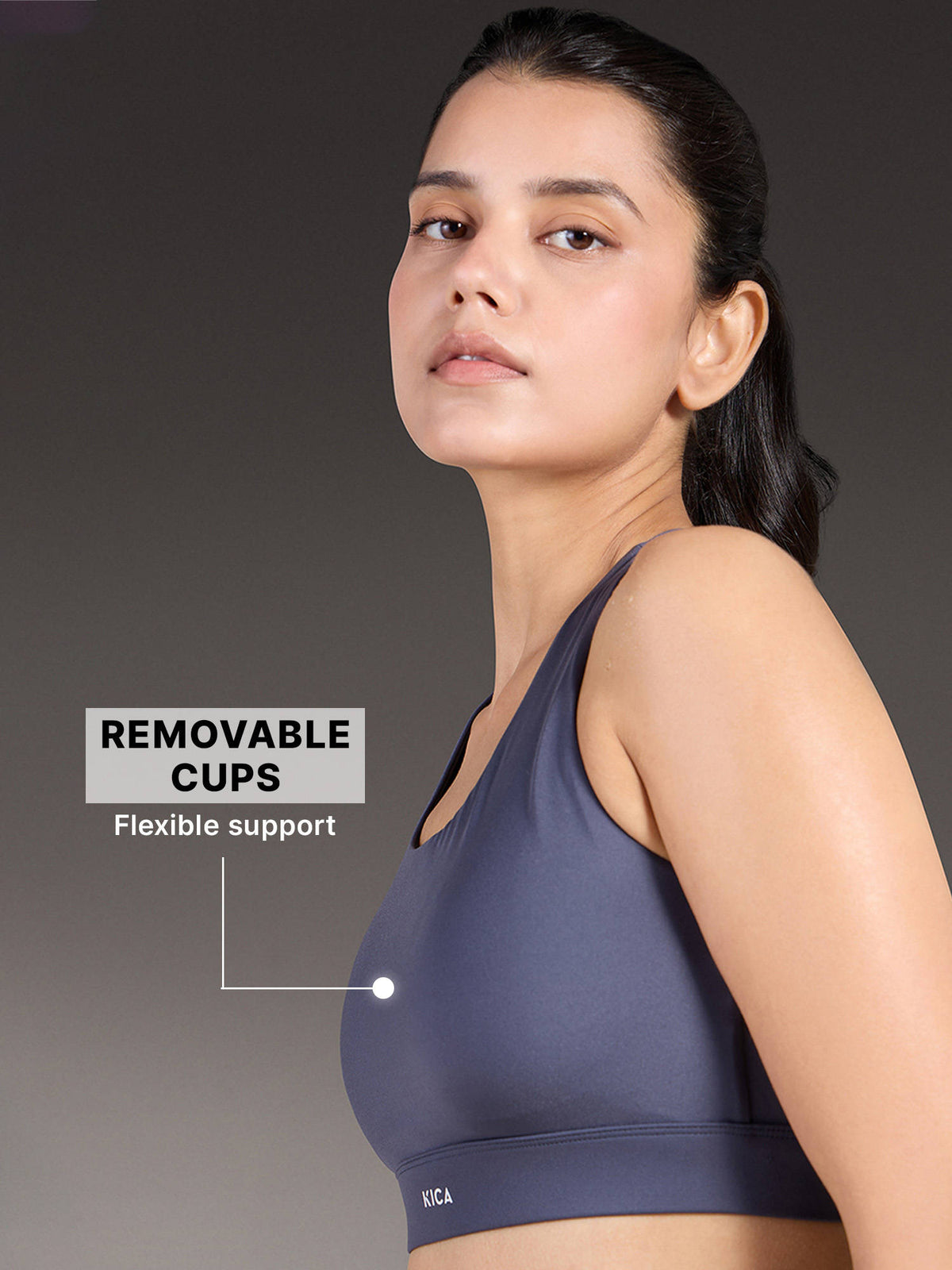 Luxe Crostini Full Coverage And High-Impact Sports Bra For Gym | sb09 - view 20