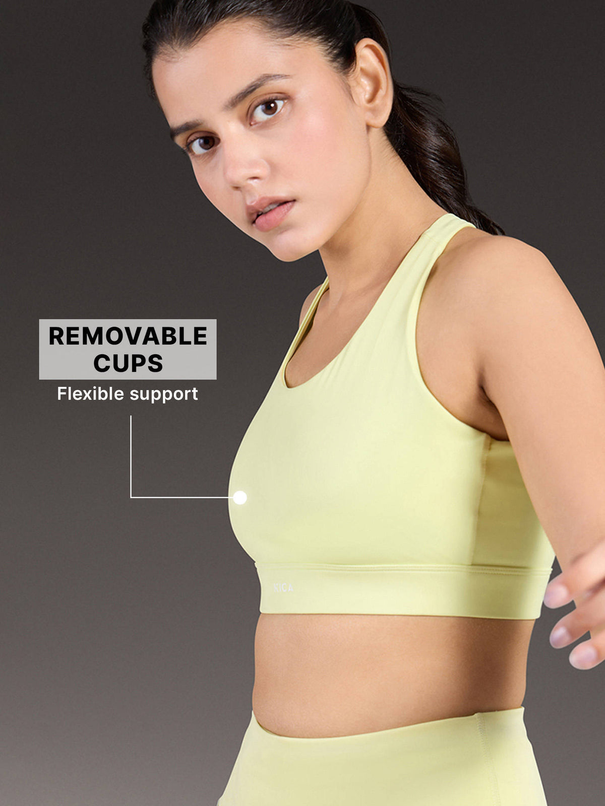 Luxe Crostini Full Coverage And High-Impact Sports Bra For Gym | sb09 - view 4