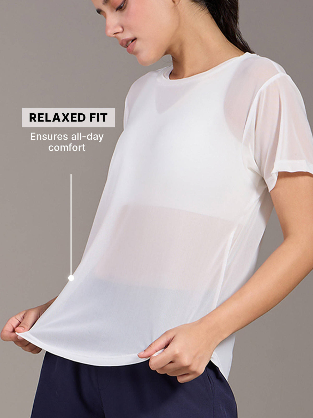 Quick Dry Mesh Sporty Top | TS56 - view 4