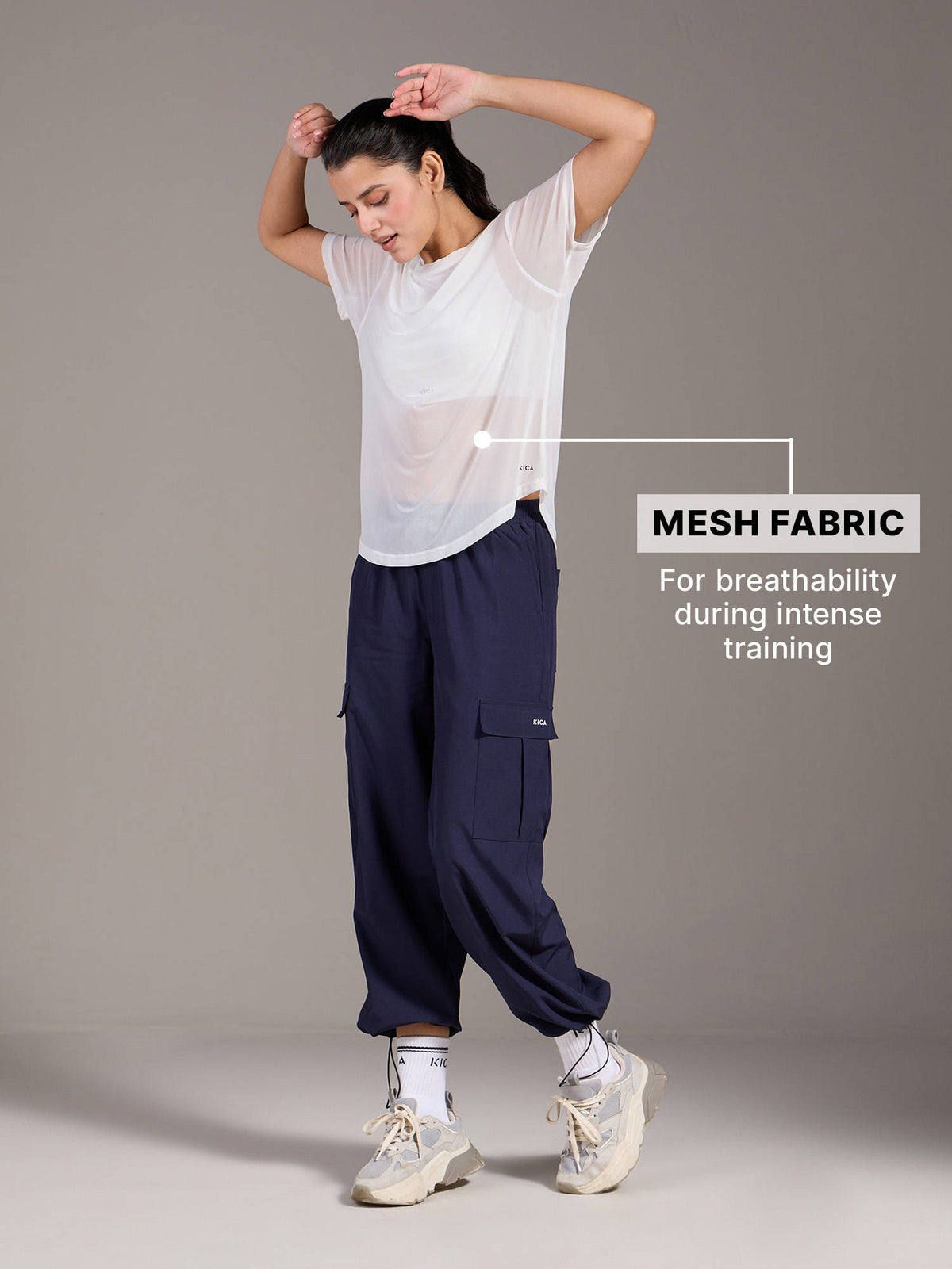 Quick Dry Mesh Sporty Top | TS56 - view 5
