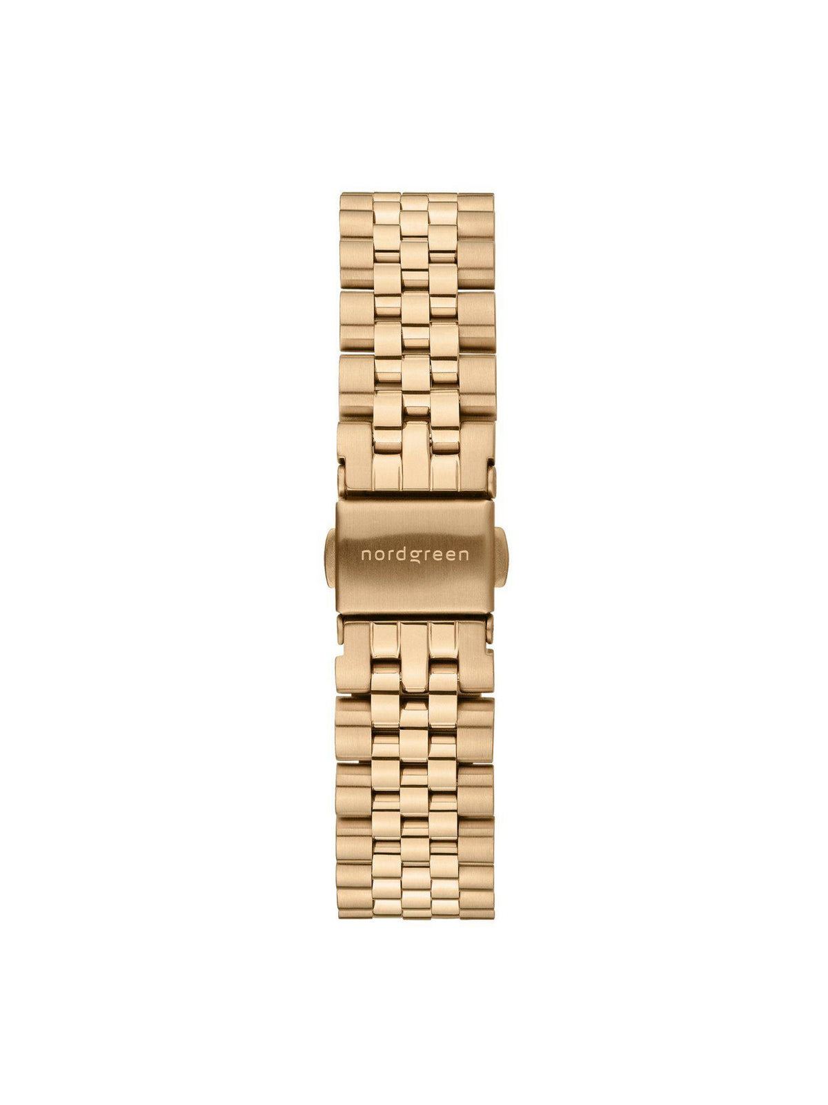 Unika 32mm Gold White Dial with Gold 5 Link Watch Strap | W92 - view 5