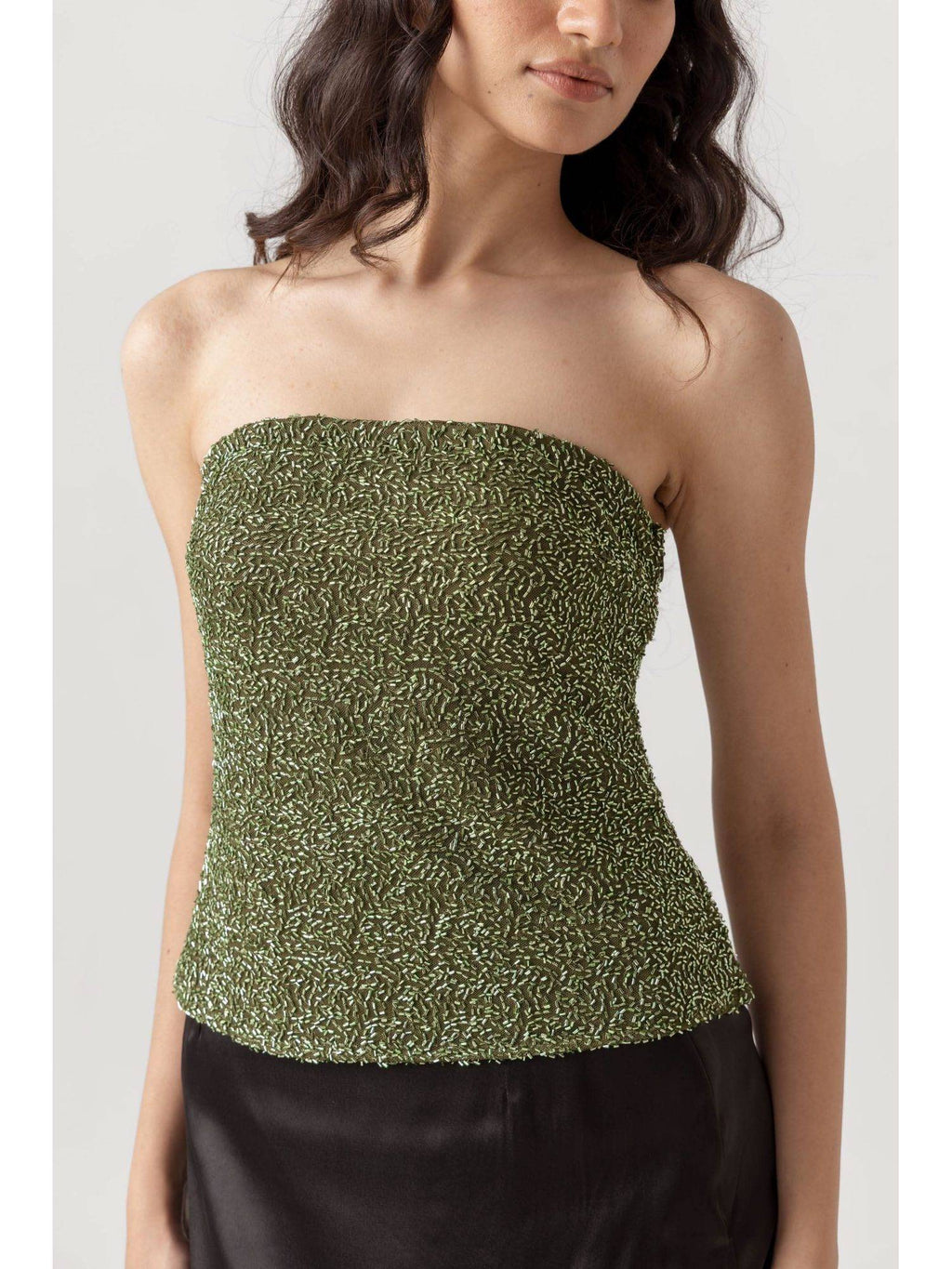 Lolo Tube Green Top | TT90 - view 4