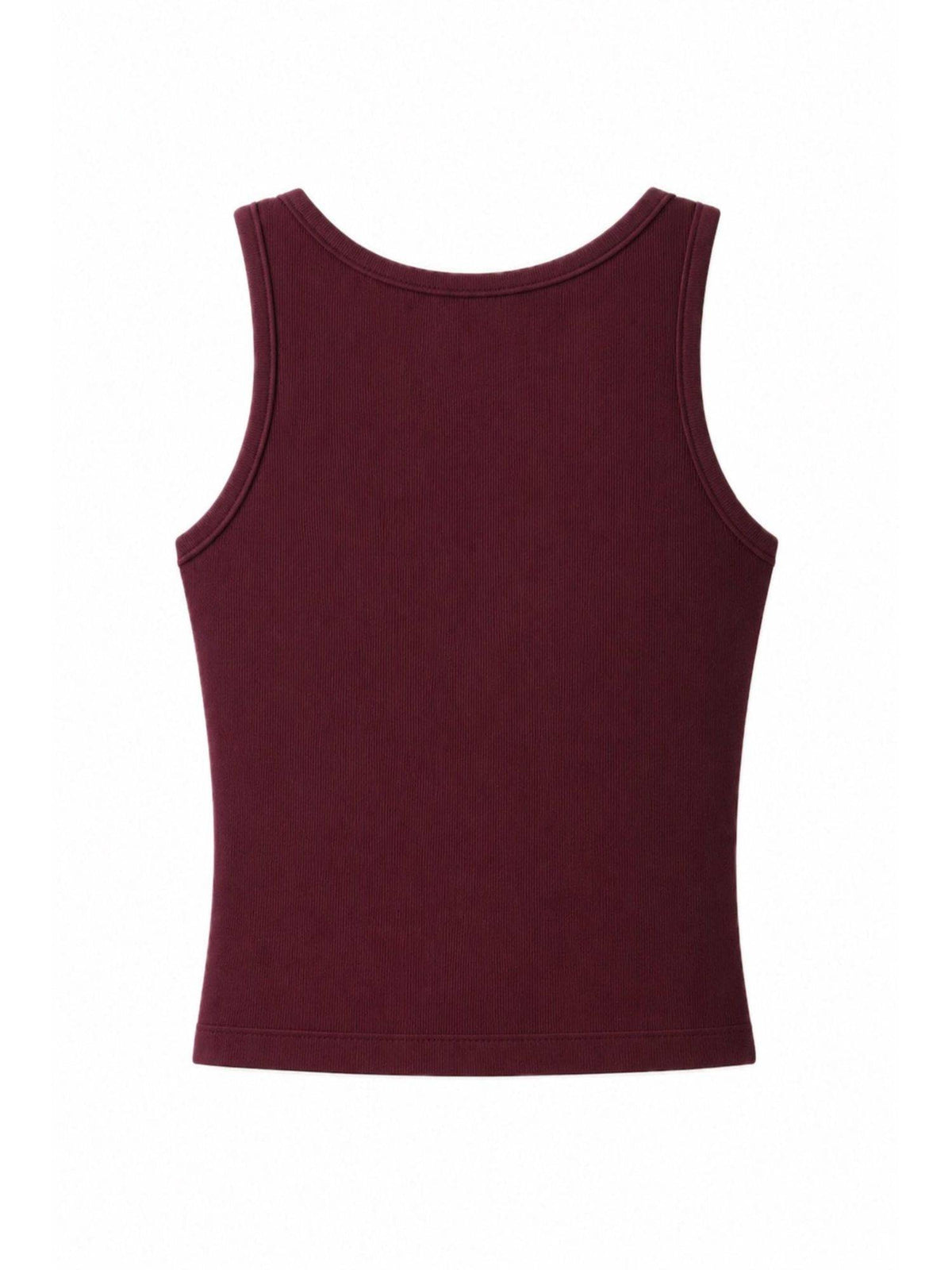 Heart Burgundy Tank Top | TT98 - view 2