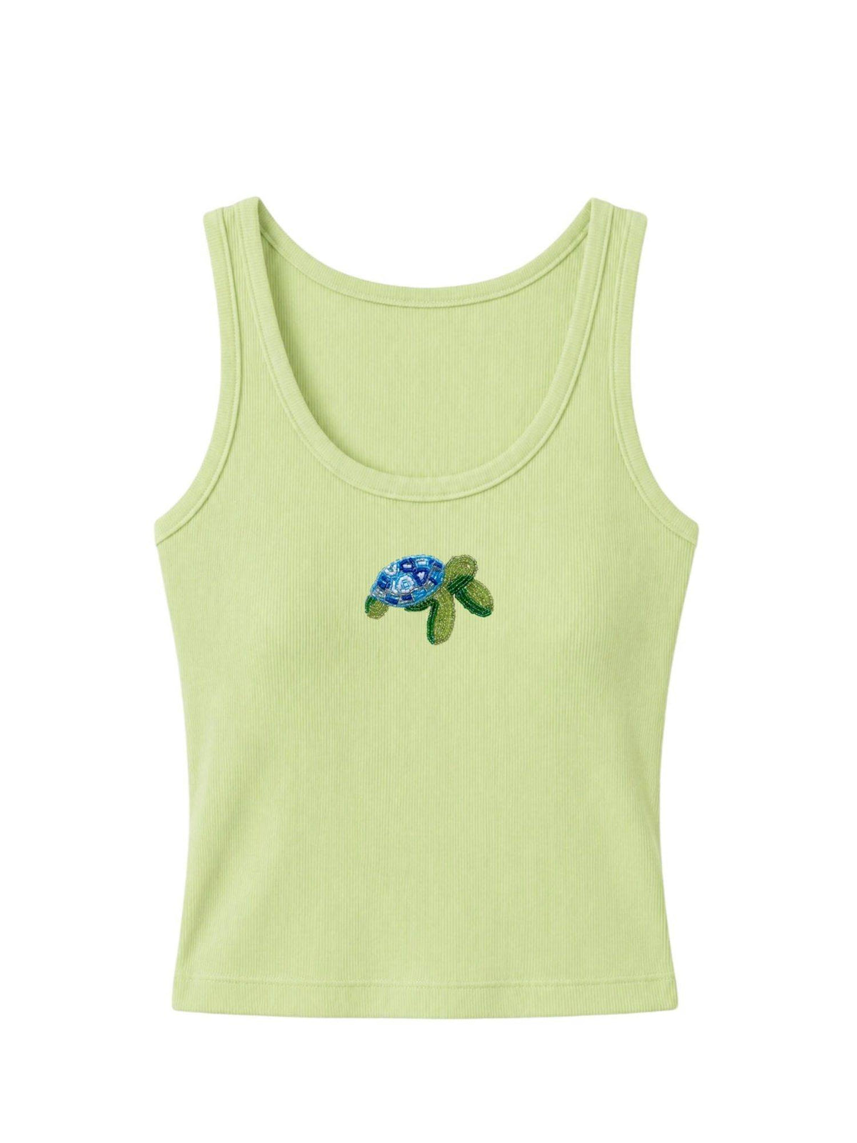 Turtle Green Tank Top | TT98 - view 1