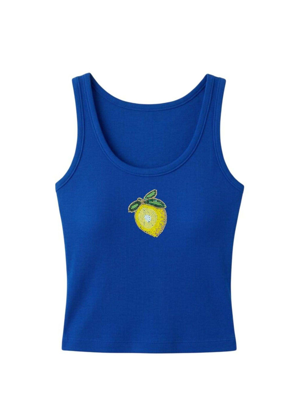 Lemon Blue Tank Top | TT98 - view 1