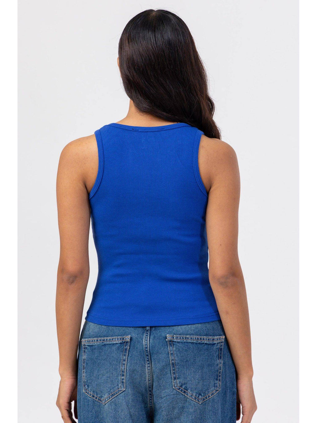 Lemon Blue Tank Top | TT98 - view 2