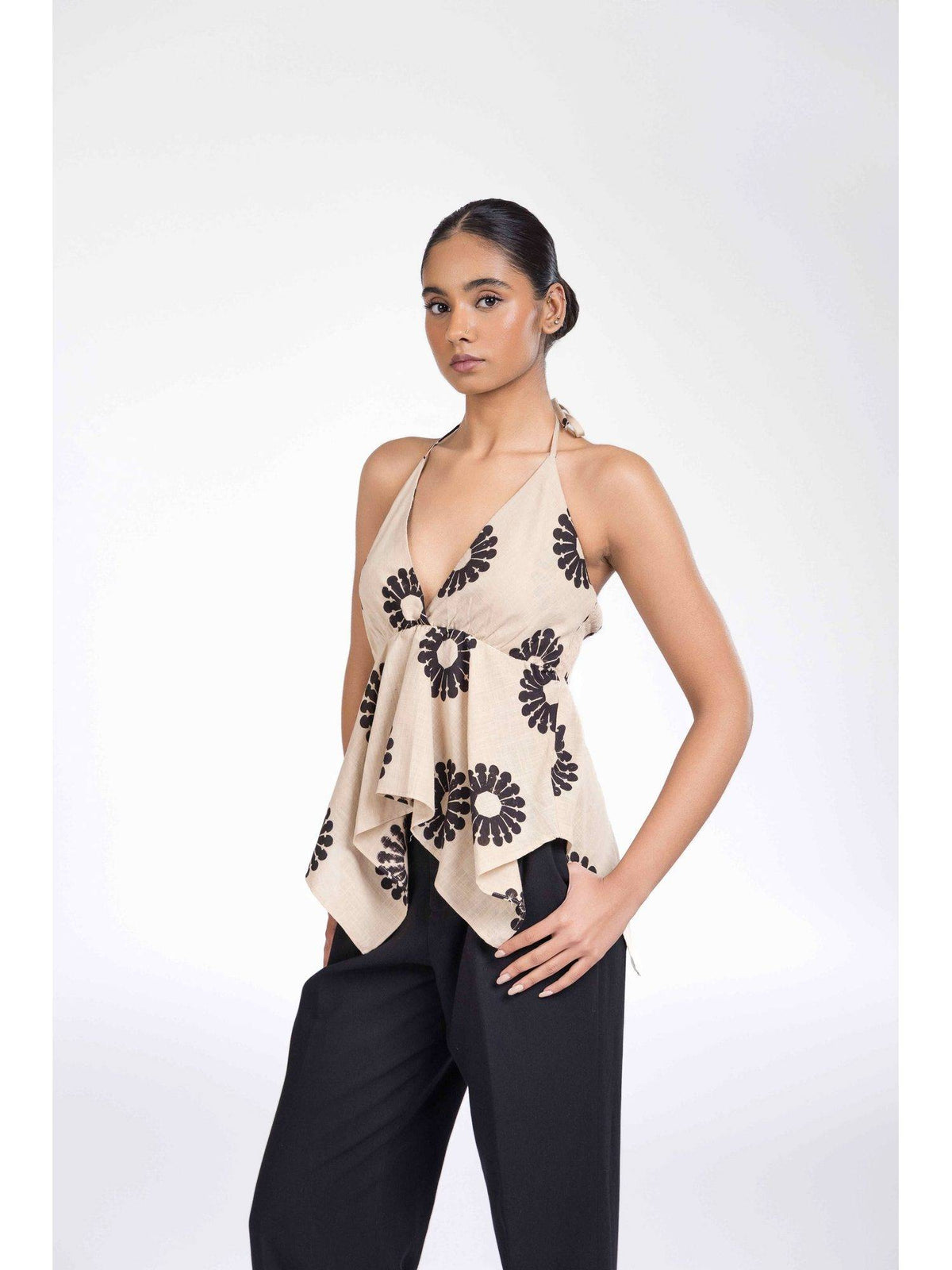 Red Halter Top | HT67 - view 5