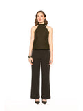 Womens Altair Solid Olive Top | HT67 - view 1