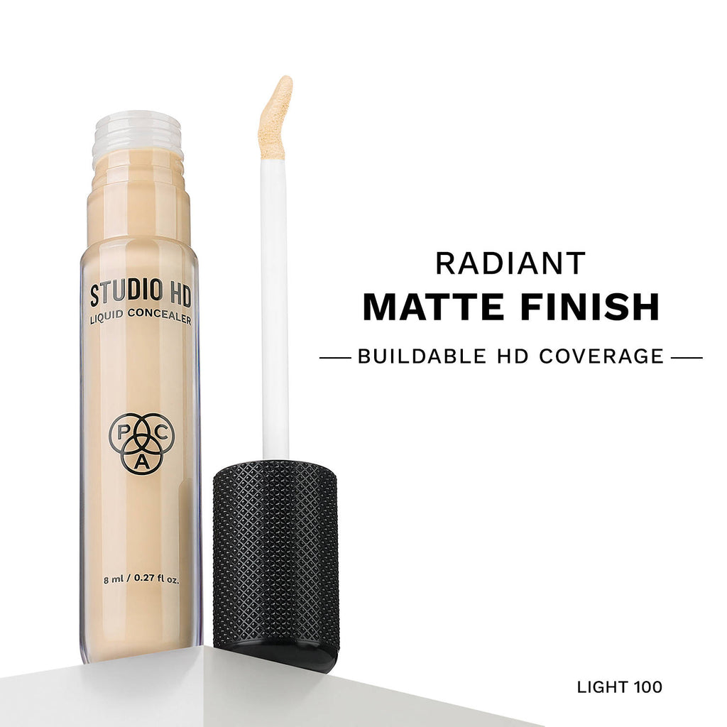 Studio HD Liquid Concealer - Radiant Matte Finish, Long Wearing Buildable Coverage | E20 - view 12