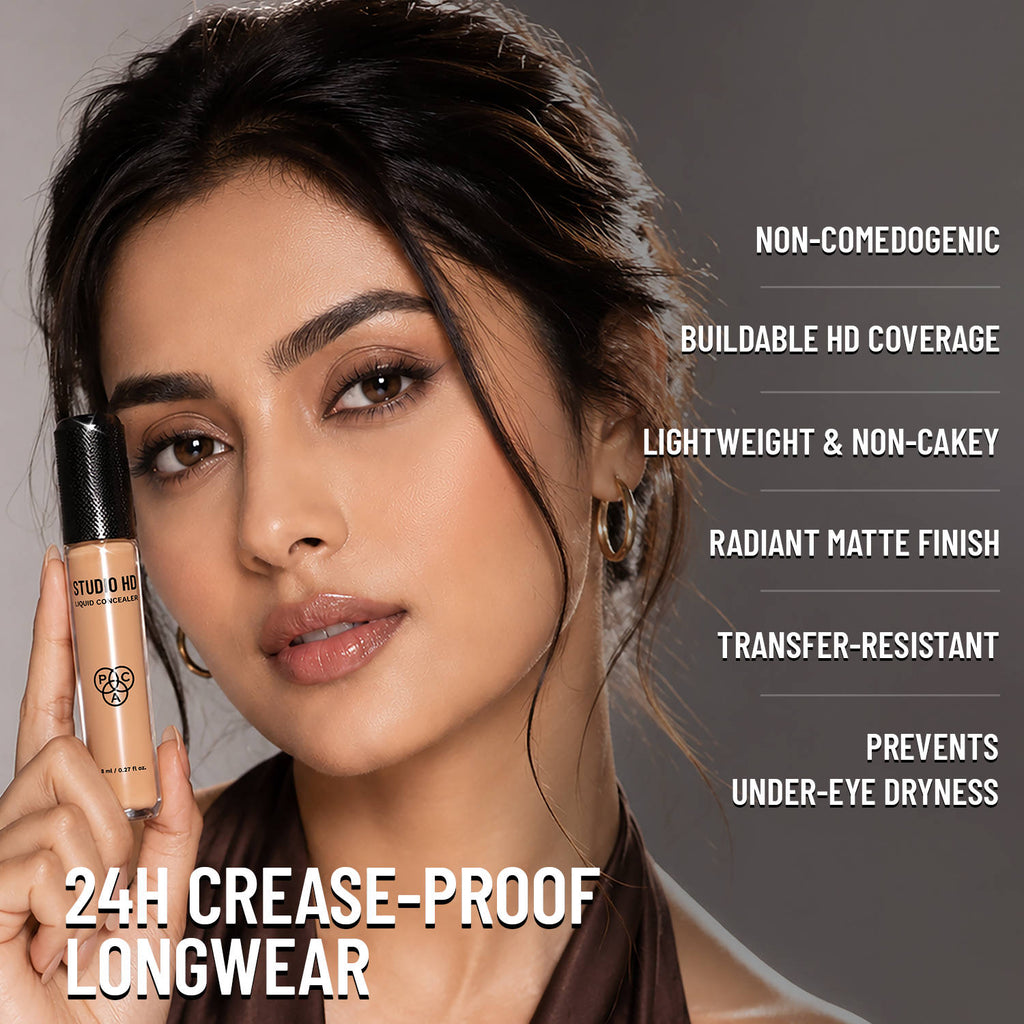 Studio HD Liquid Concealer - Radiant Matte Finish, Long Wearing Buildable Coverage | E20 - view 2