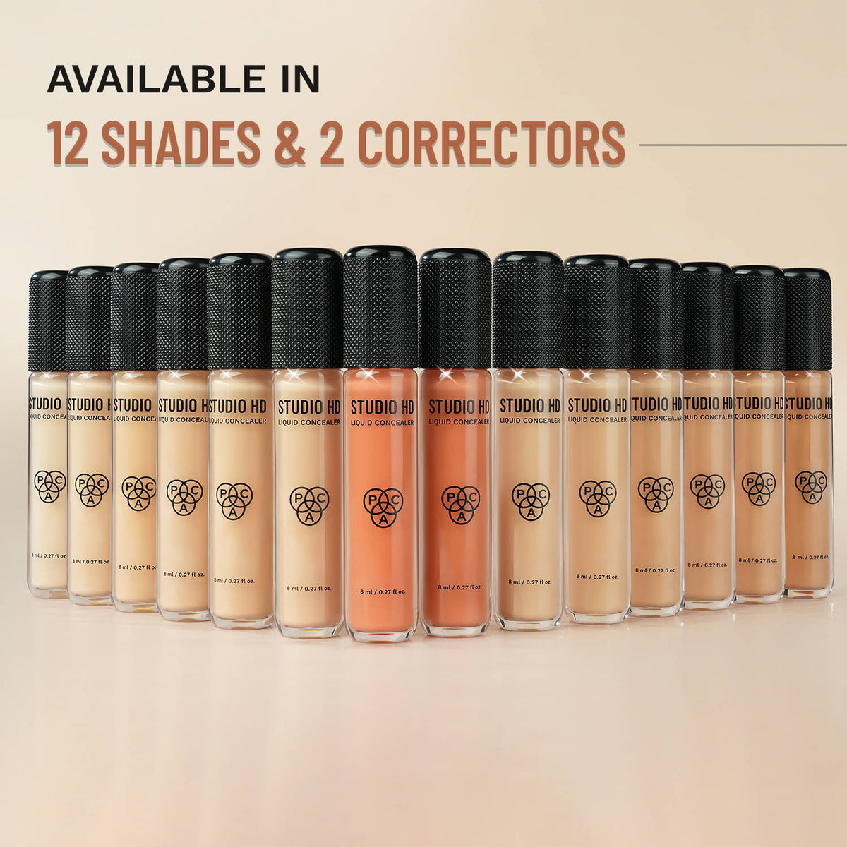 Studio HD Liquid Concealer - Radiant Matte Finish, Long Wearing Buildable Coverage | E20 - view 95