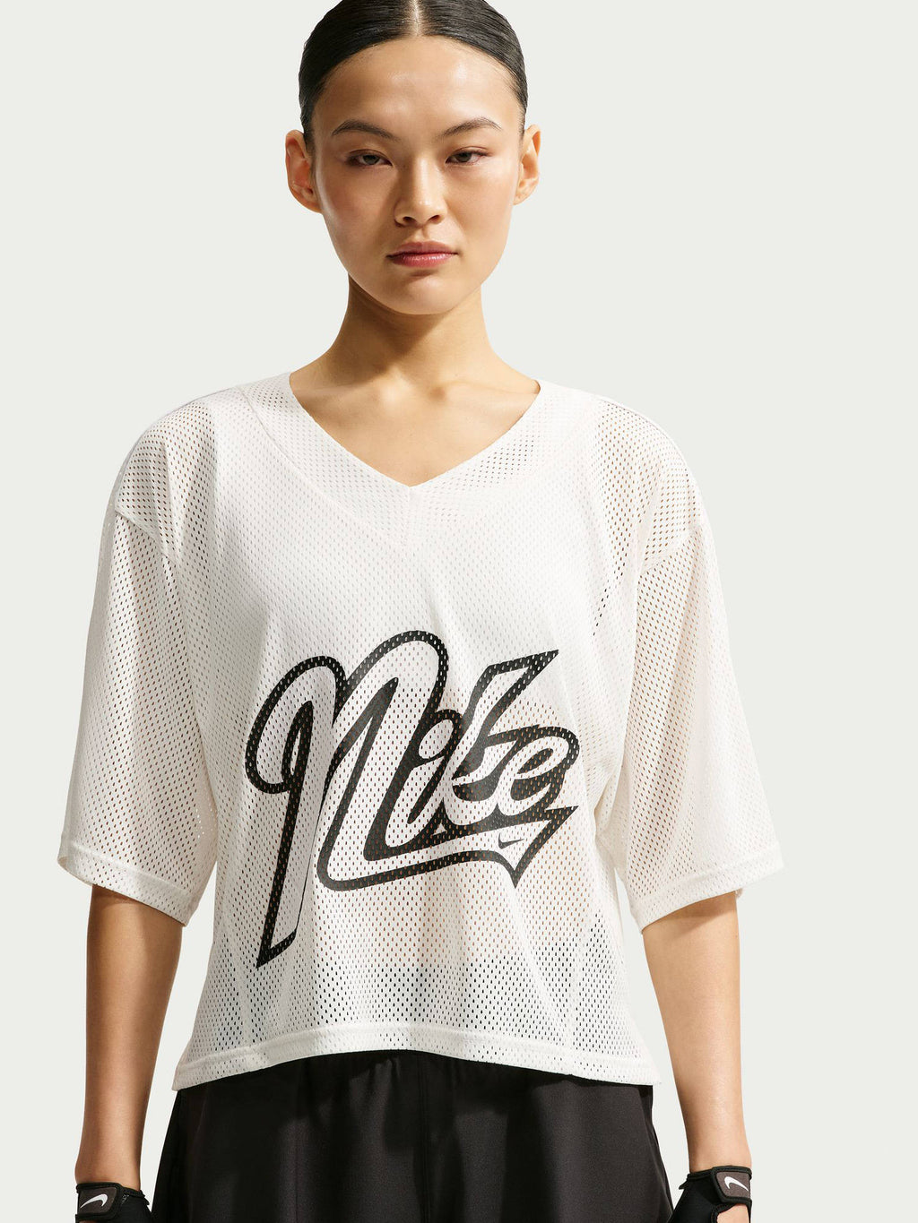 Women White Self Design T-Shirt | TT89 - view 1