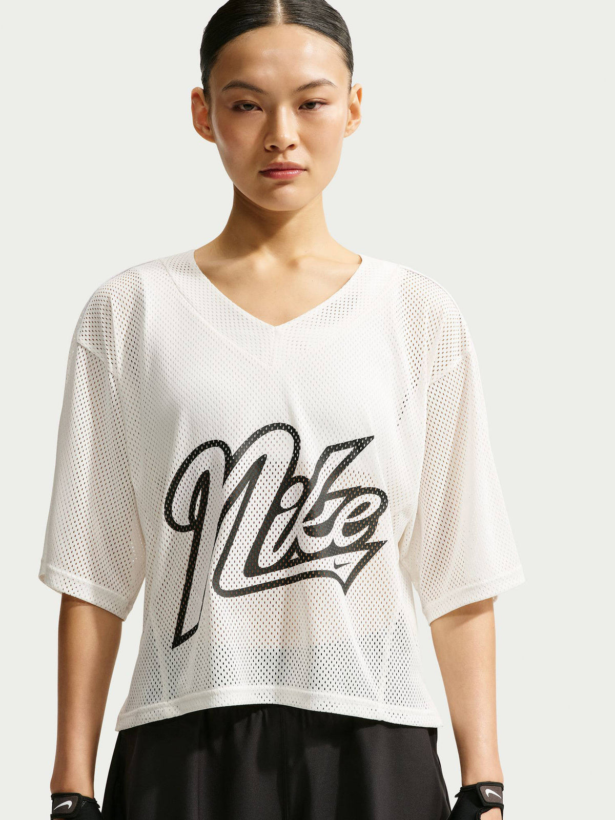 Women White Self Design T-Shirt | TT89 - view 1