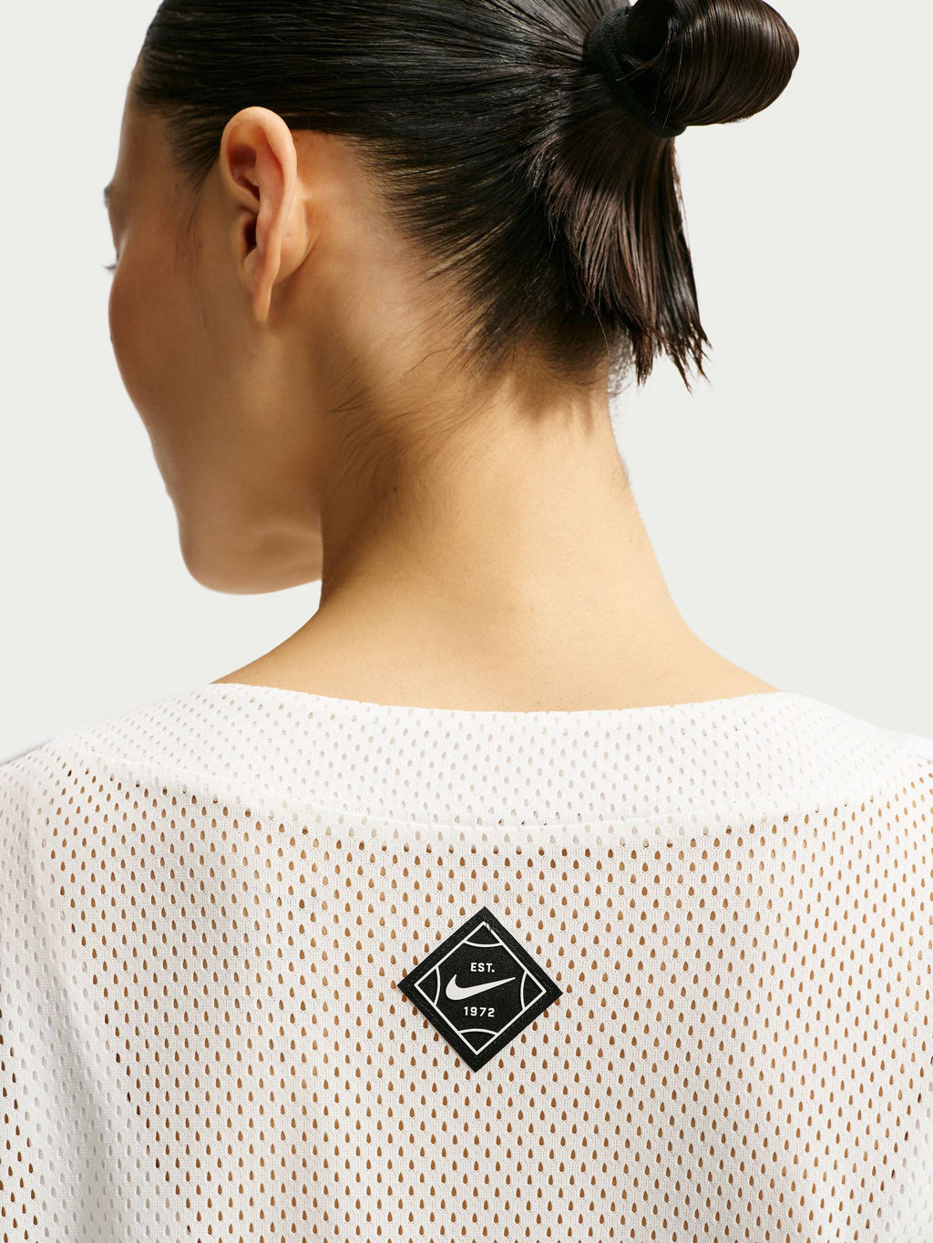 Women White Self Design T-Shirt | TT89 - view 4