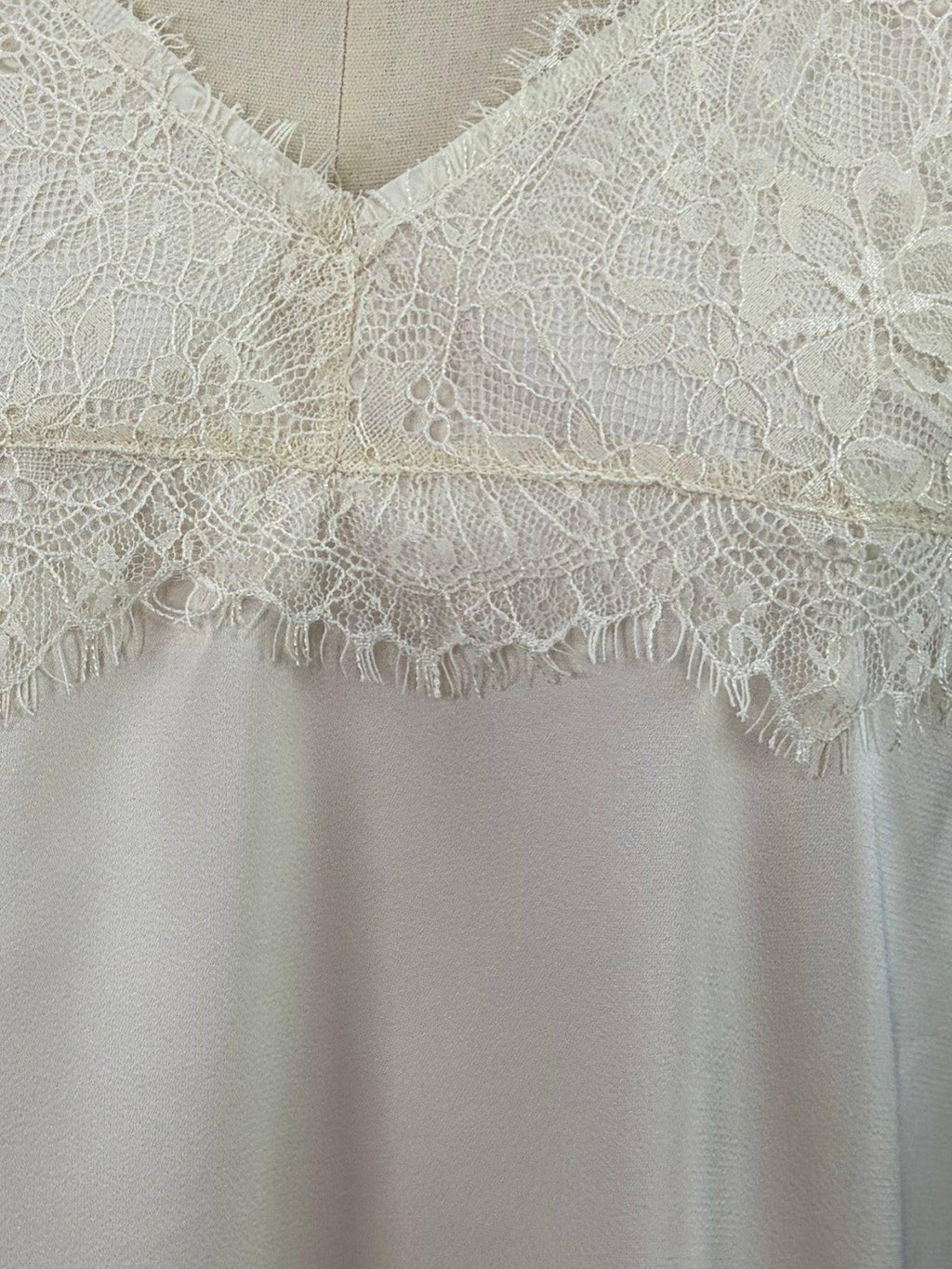 Cream Strappy Lace Bustier Camisole | TT98 - view 4