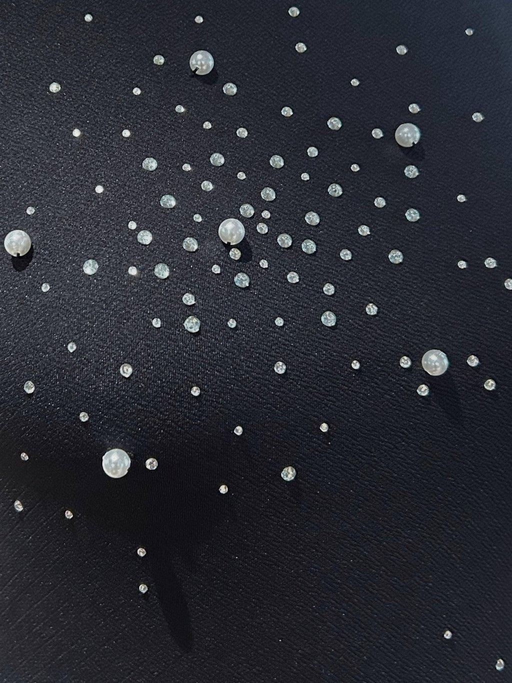 Black Studded Embellishment Racer Tank Top | TT98 - view 6
