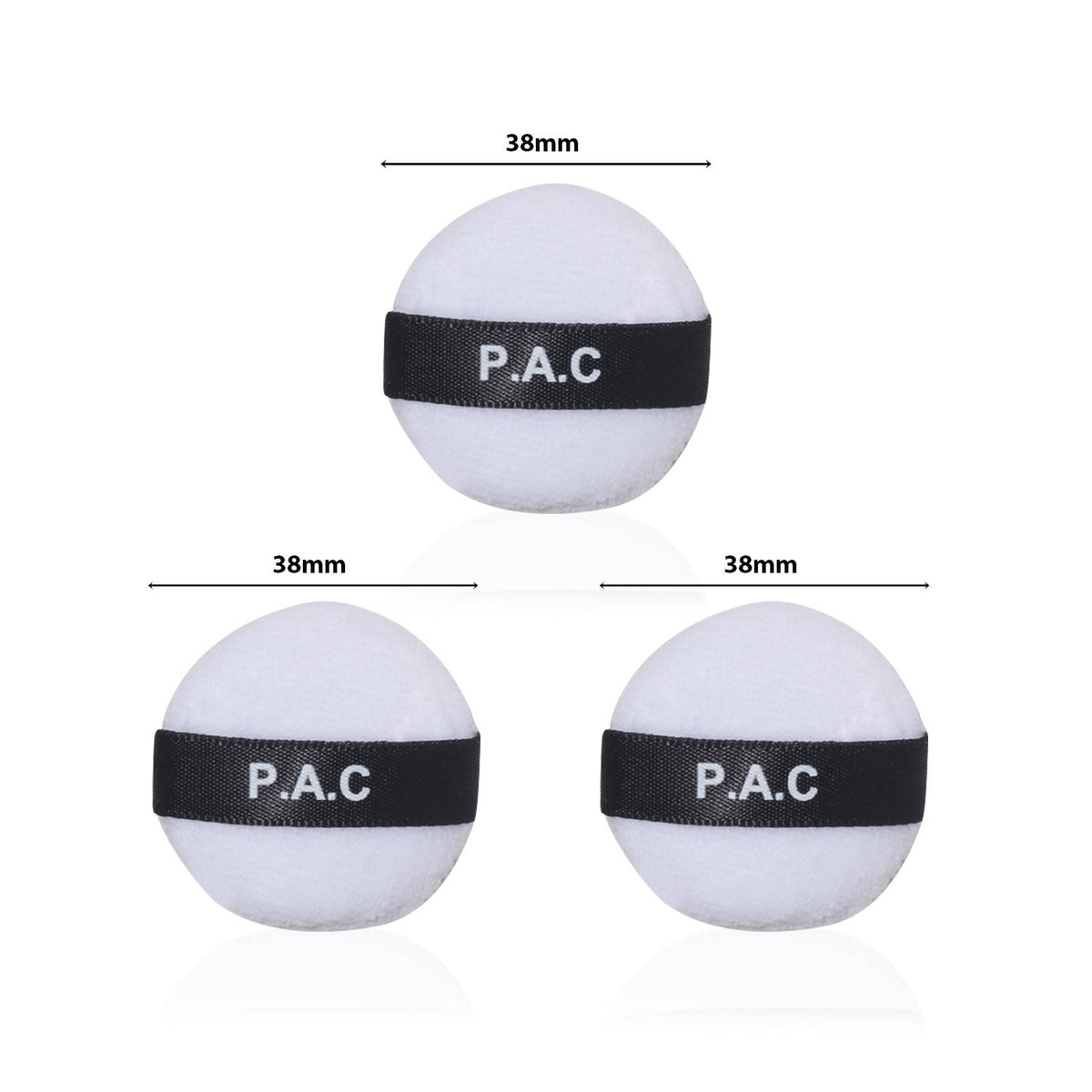 Mini Cotton Puff Round White - Breathable Material Grip Band Moldable & Flexible Super Soft | C83 - view 1