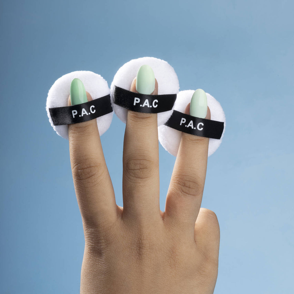 Mini Cotton Puff Round White - Breathable Material Grip Band Moldable & Flexible Super Soft | C83 - view 3
