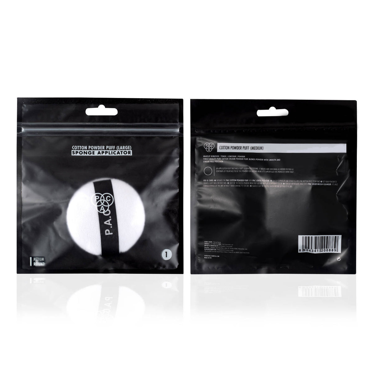 Medium Cotton Puff Round White - Breathable Material Grip Band Moldable & Flexible Super Soft | C83 - view 6
