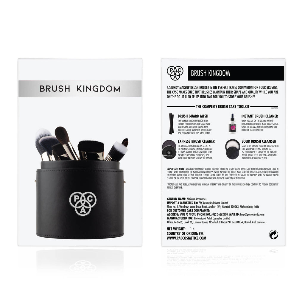 Brush Kingdom - Cylindrical Shape 360° Protection Hard Case Travel-friendly | C83 - view 5