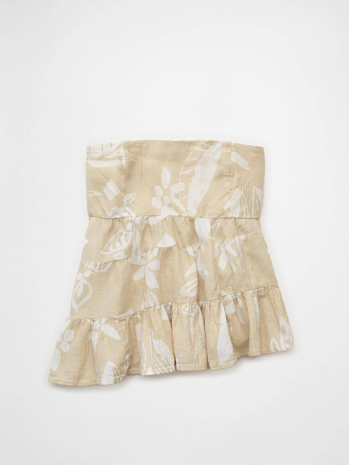 Beige Floral Regular Fit Top | TT90 - view 4